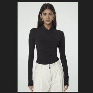 Line by K Felix Top in Black